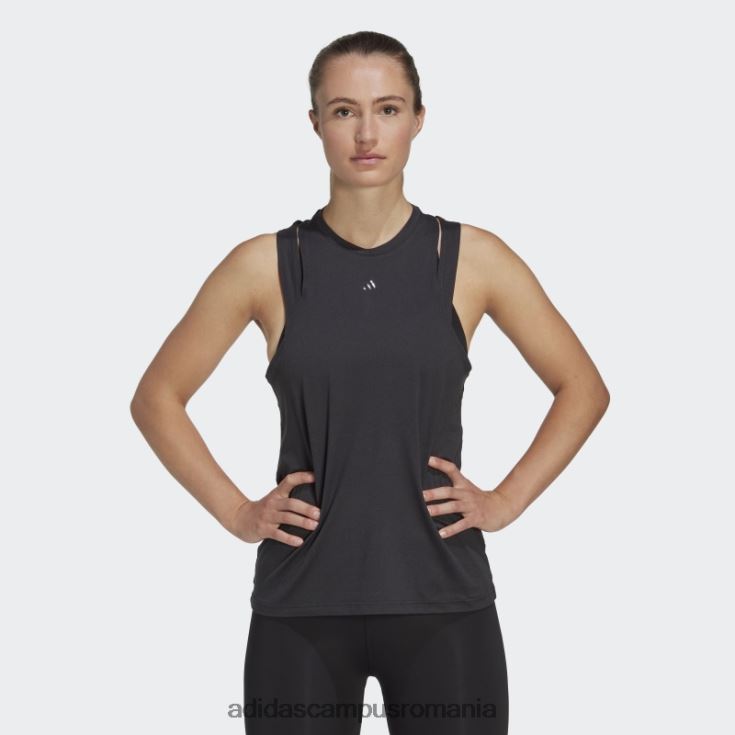 adidas campus romania aeroready train essentials 3 bar logo-uri negru adidas femei negru J266N216434