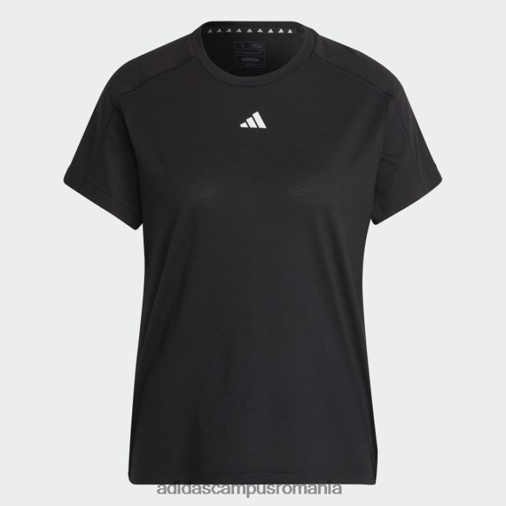 adidas campus romania aeroready train essentials branding minimal tricou negru adidas femei negru J266N22430