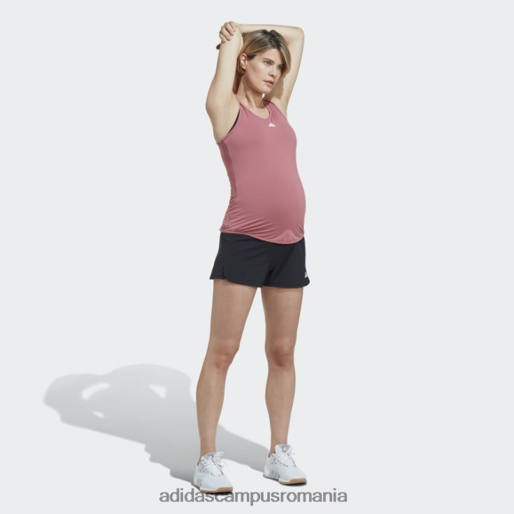 adidas campus romania aeroready train essentials maiou slim-fit (maternitate) roz adidas femei roz/alb J266N217268