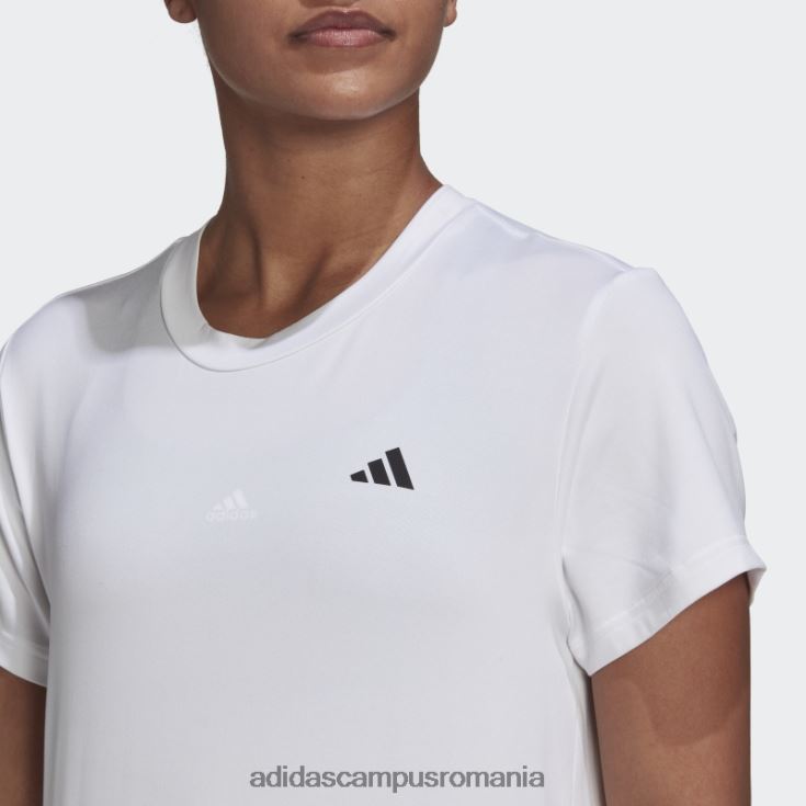 adidas campus romania alb aeroready făcut pentru antrenament tricou adidas femei alb J266N210359
