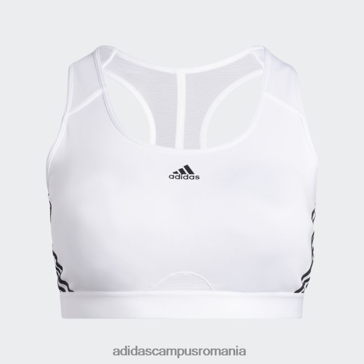 adidas campus romania alb powerreact training sutien mediu 3 dungi (plus marime) fierbinte femei alb negru J266N22447