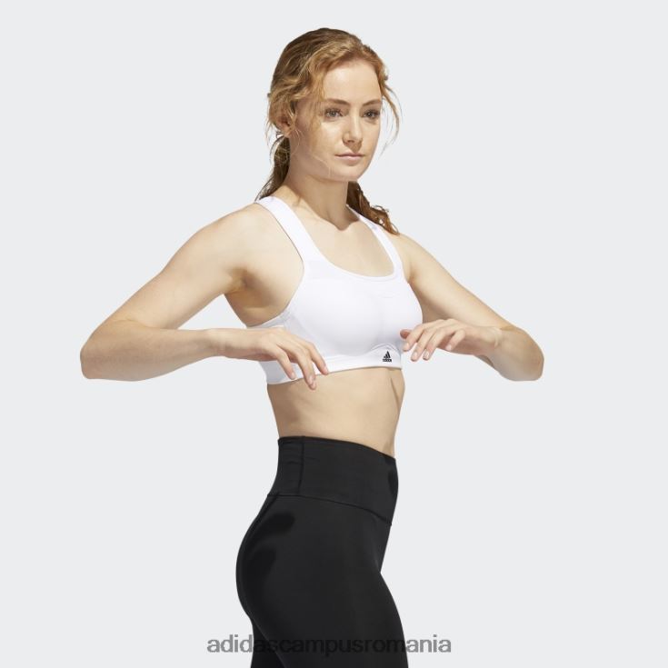 adidas campus romania alb tlrd impact antrenament sutien înalt suport fierbinte femei alb negru J266N29135