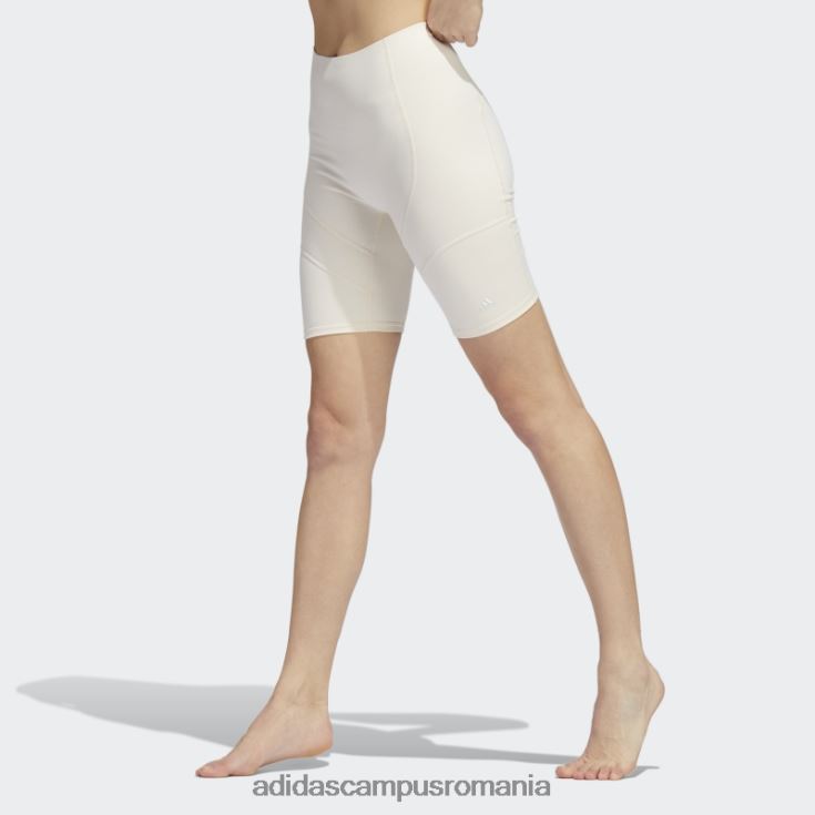 adidas campus romania alb yoga 4 elemente studio buzunar colanti scurti fierbinti femei alb J266N210489