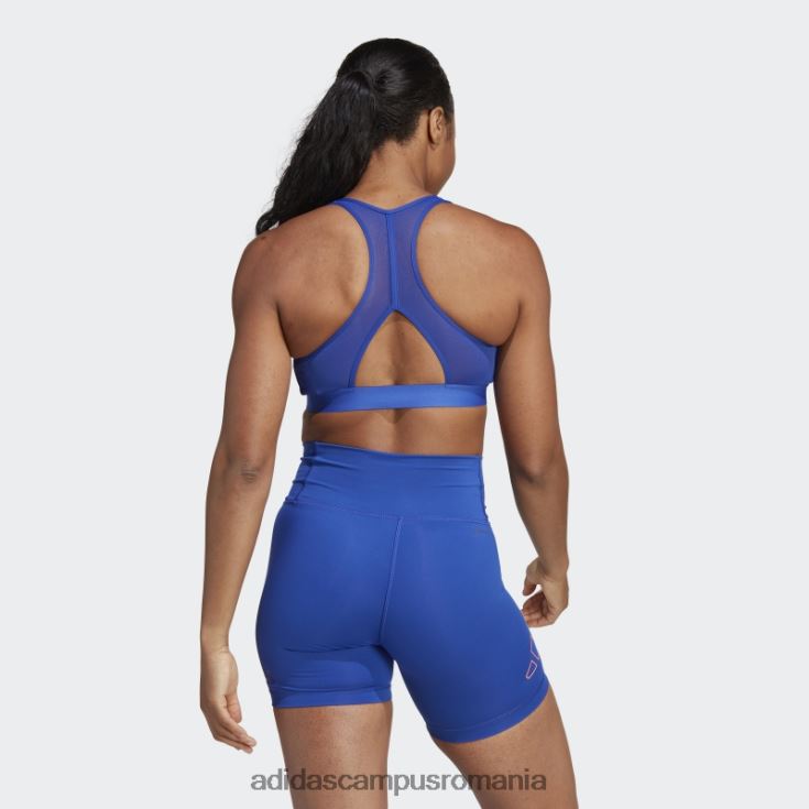 adidas campus romania albastru powerreact hyperbright sutien mediu sutien fashion femei albastru J266N22223