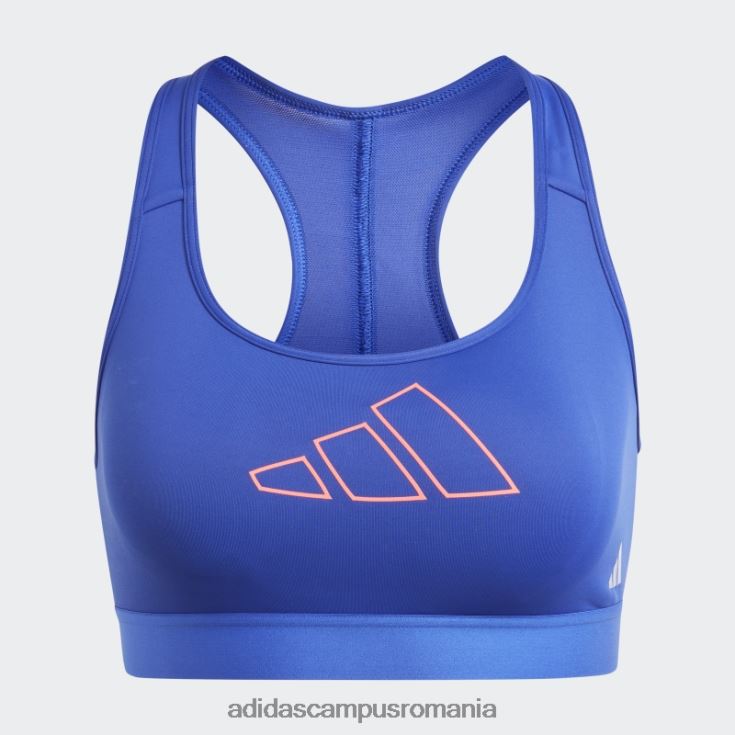 adidas campus romania albastru powerreact hyperbright sutien mediu sutien fashion femei albastru J266N22223