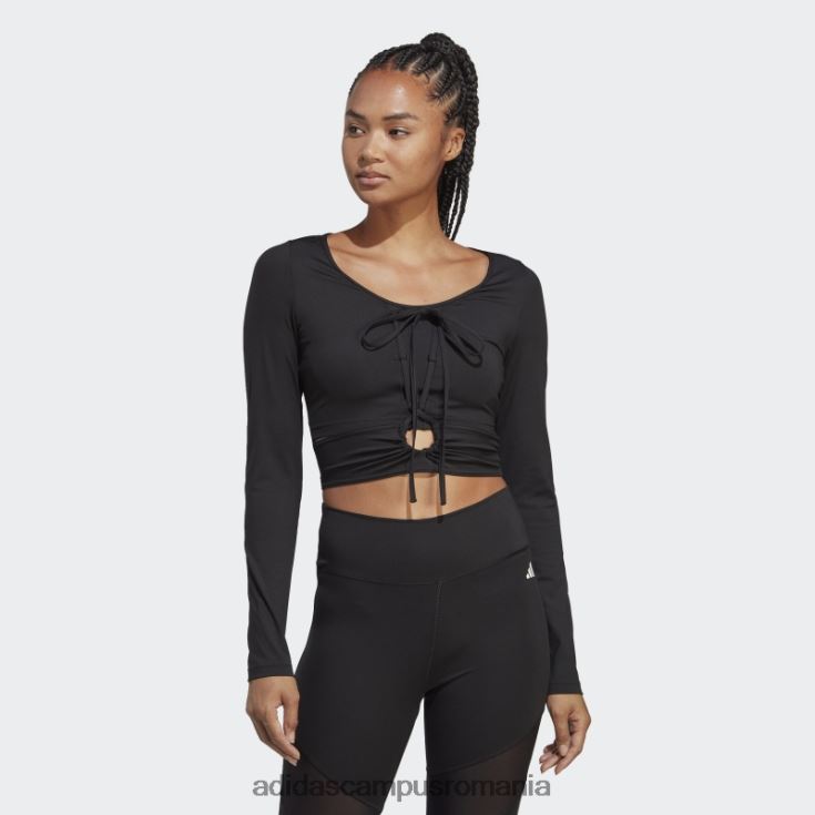 adidas campus romania antrenament dance top cu maneca lunga negru adidas femei negru J266N217370