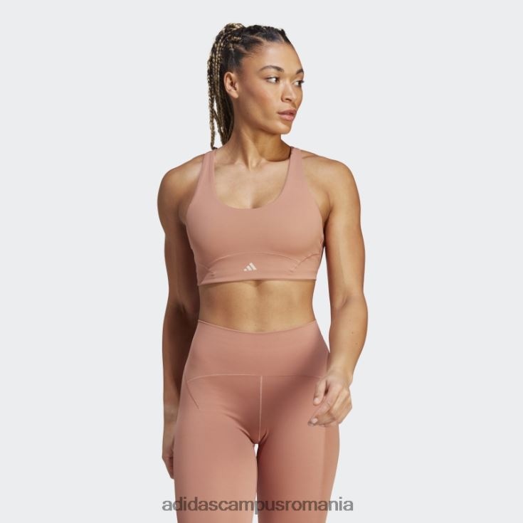 adidas campus romania argilă coreflow luxe studio sutien mediu suport fashion femei lut J266N29423