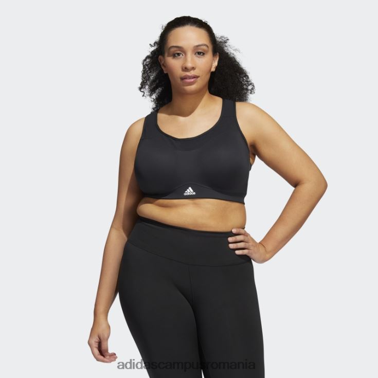 adidas campus romania black tlrd impact training sutien de sustinere inalta (plus size) moda femei alb negru J266N29849