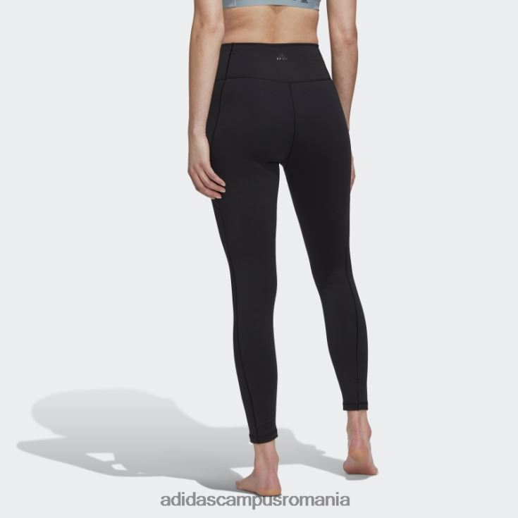 adidas campus romania black yoga studio 7/8 jambiere fashion femei negru J266N22493