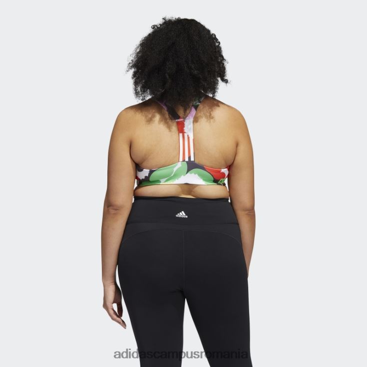 adidas campus romania blaze orange sutien mediu pentru antrenament de nivel mai bun (mărime plus) femei portocaliu aprins J266N23052