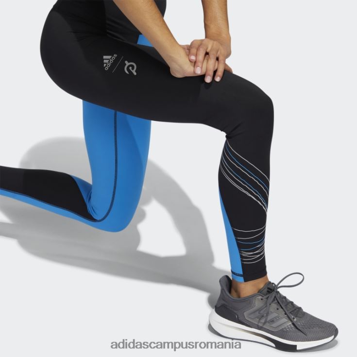 adidas campus romania capabil de măreție colanți 7/8 negri femei negru/albastru J266N210562