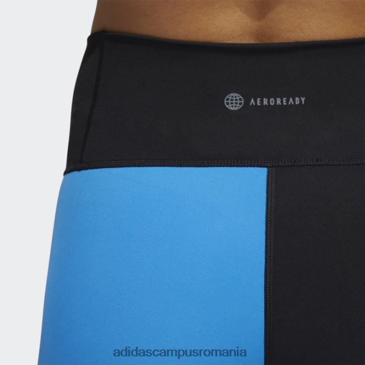 adidas campus romania capabil de măreție colanți 7/8 negri femei negru/albastru J266N210562