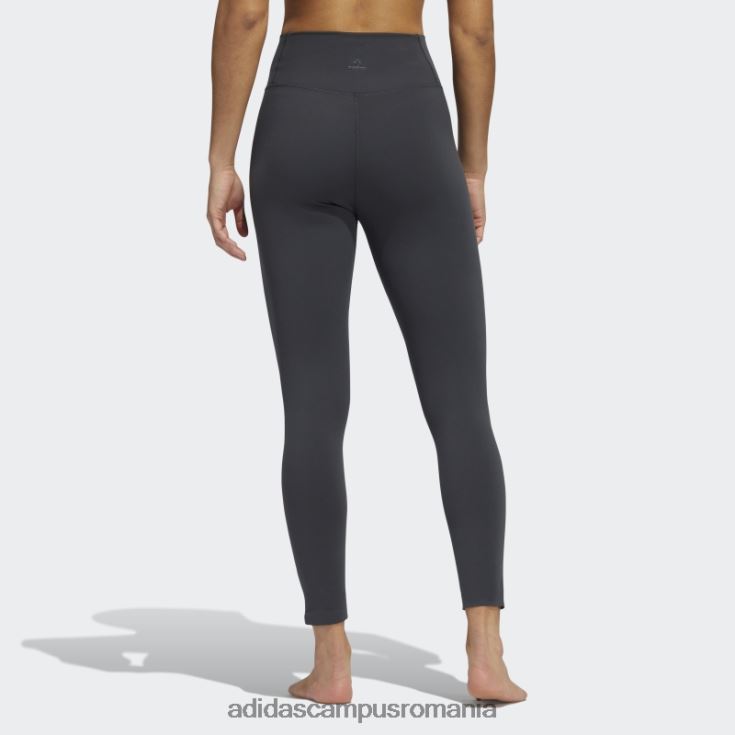 adidas campus romania carbon yoga luxe studio 7/8 jambiere fashion femei carbon J266N29295