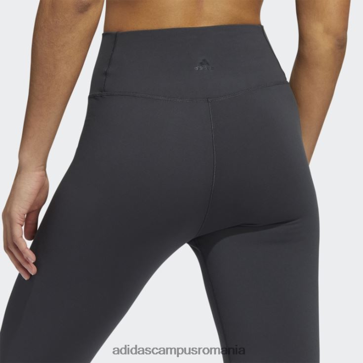 adidas campus romania carbon yoga luxe studio 7/8 jambiere fashion femei carbon J266N29295