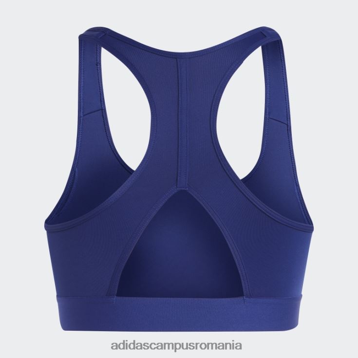adidas campus romania club sportiv sutien mediu susținere albastru victorie femei albastru victorie J266N217072