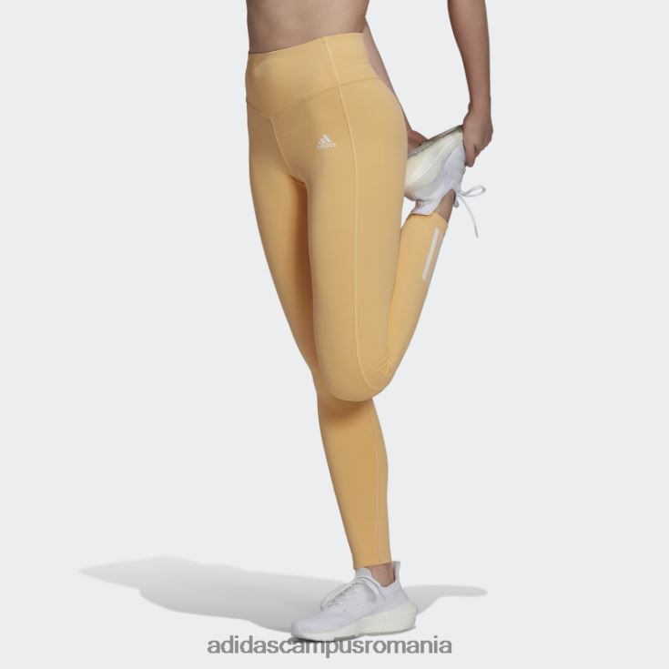 adidas campus romania colanți cu talie înaltă de antrenament hyperglam aeroready chihlimbar femei chihlimbar J266N23157
