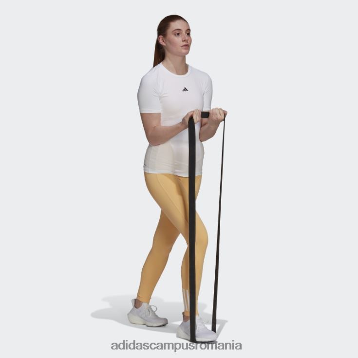 adidas campus romania colanți cu talie înaltă de antrenament hyperglam aeroready chihlimbar femei chihlimbar J266N23157