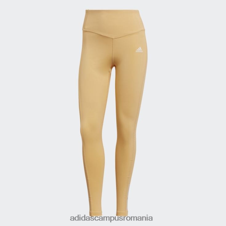 adidas campus romania colanți cu talie înaltă de antrenament hyperglam aeroready chihlimbar femei chihlimbar J266N23157