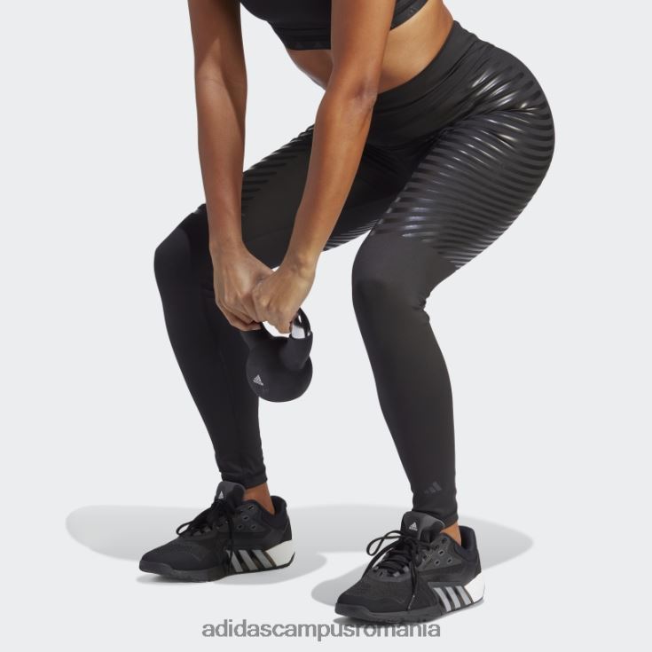 adidas campus romania colanți negri techfit control pe lungime femei negru J266N29587