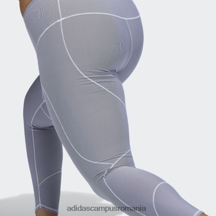 adidas campus romania colanți negri yoga primeblue 7/8 (plus mărime) femei negru J266N210600