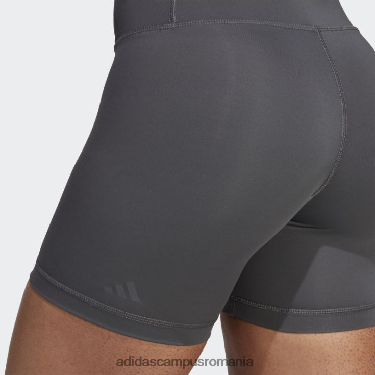 adidas campus romania colanți scurți adidas, gri optime hyperbright training cu talie înaltă femei gri J266N29621