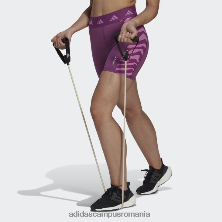 adidas campus romania colanți scurti adidas cu talie înaltă hiperglam techfit zebra mov bogat femei mov bogat J266N210803