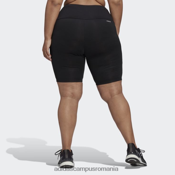 adidas campus romania colanți scurti sport cu talie înaltă proiectați negru (plus mărime) adidas femei alb negru J266N210647