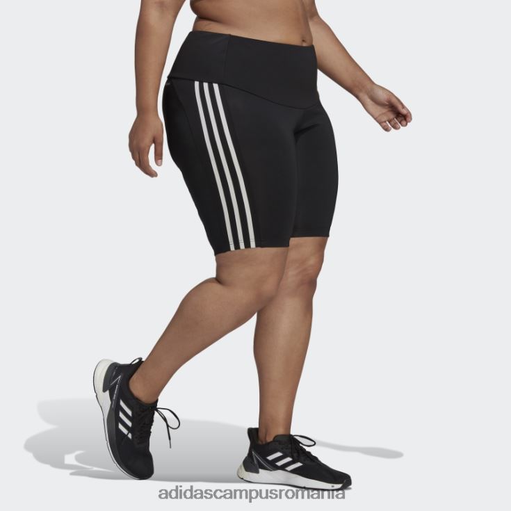 adidas campus romania colanți scurti sport cu talie înaltă proiectați negru (plus mărime) adidas femei alb negru J266N210647