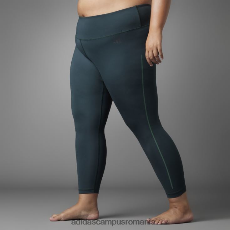 adidas campus romania colanți verzi authentic balance yoga 7/8 (plus mărime) femei verde J266N210774