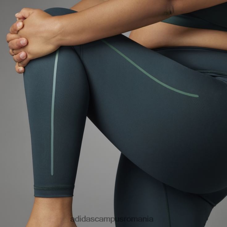 adidas campus romania colanți verzi authentic balance yoga 7/8 (plus mărime) femei verde J266N210774