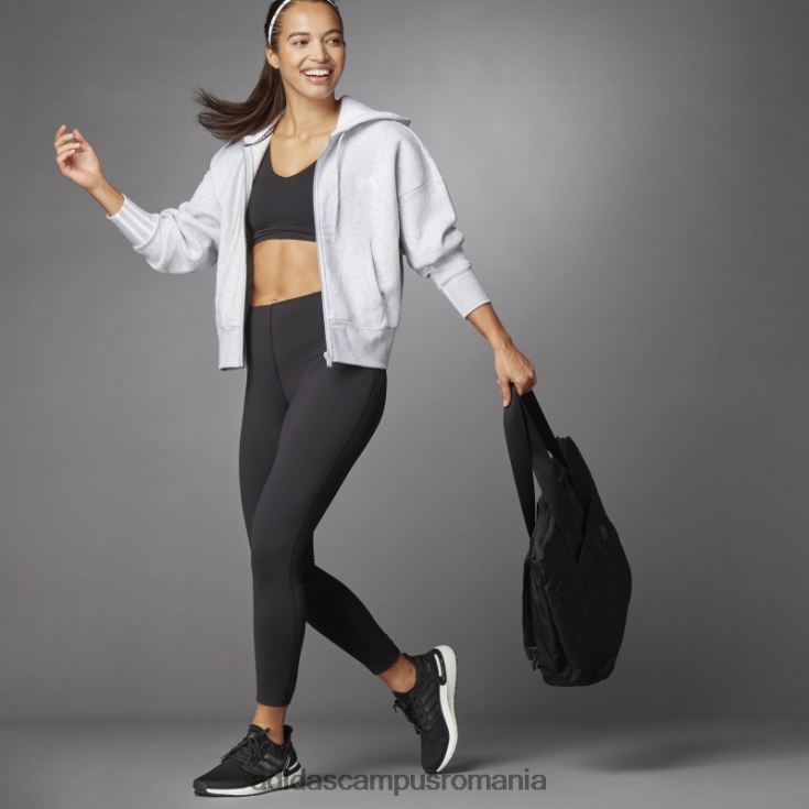 adidas campus romania colanti adidas negru elevate yoga flow 7/8 femei alb negru J266N23261