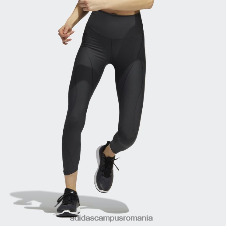 adidas campus romania colanti carbon yoga primeblue 7/8 femei carbon J266N23185