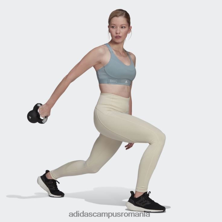 adidas campus romania colanti de antrenament hyperglam albi femei alb J266N210610