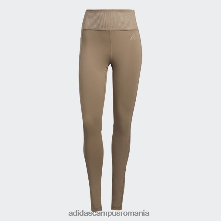 adidas campus romania colanti de antrenament hyperglam maro cretos femei maro cretos J266N23007