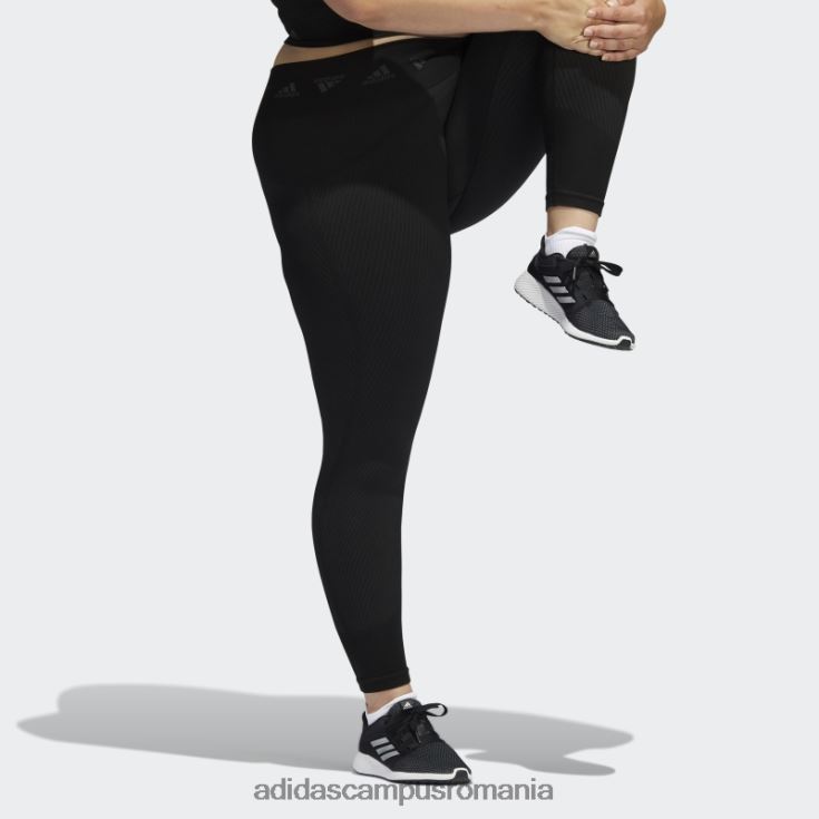 adidas campus romania colanti negri aeroknit antrenament 7/8 (plus marime) adidas femei gri inchis J266N210509