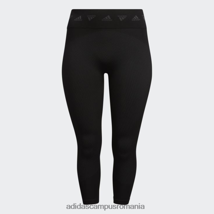 adidas campus romania colanti negri aeroknit antrenament 7/8 (plus marime) adidas femei gri inchis J266N210509