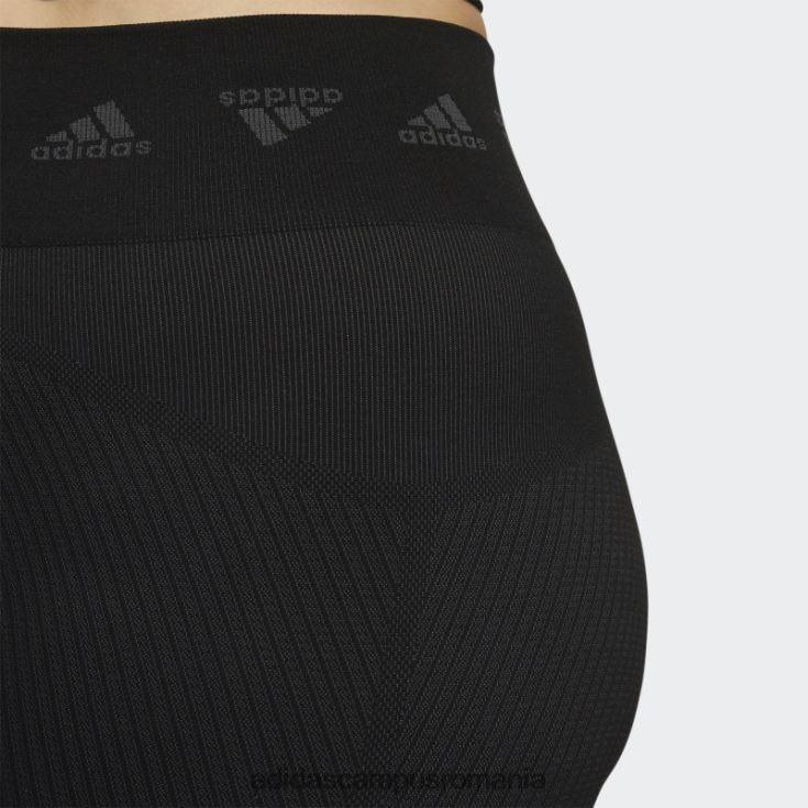 adidas campus romania colanti negri aeroknit antrenament 7/8 (plus marime) adidas femei gri inchis J266N210509