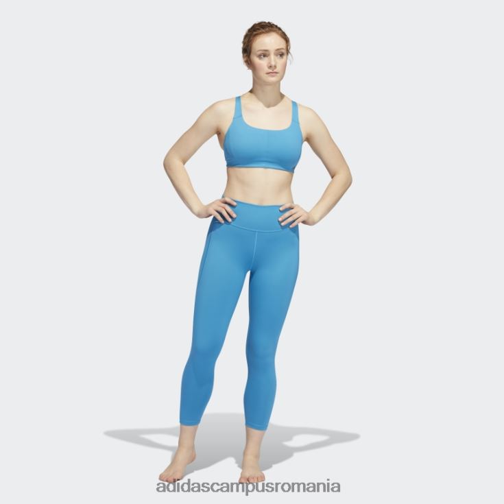 adidas campus romania craft blue yoga studio 7/8 jambiere fierbinți femei craft blue J266N22885