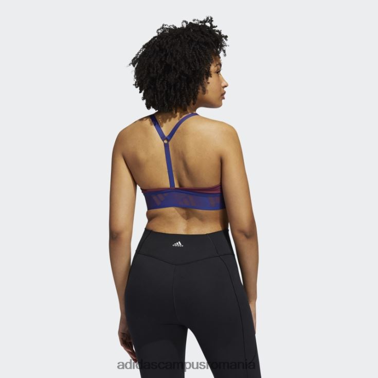 adidas campus romania crimson all me sutien de antrenament cu susținere ușoară adidas femei crimson/victory blue J266N23171
