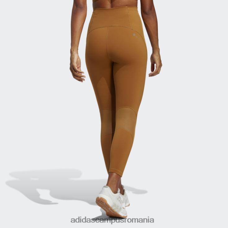adidas campus romania croit hiit antrenament 7/8 jambiere bronz femei bronz J266N22521