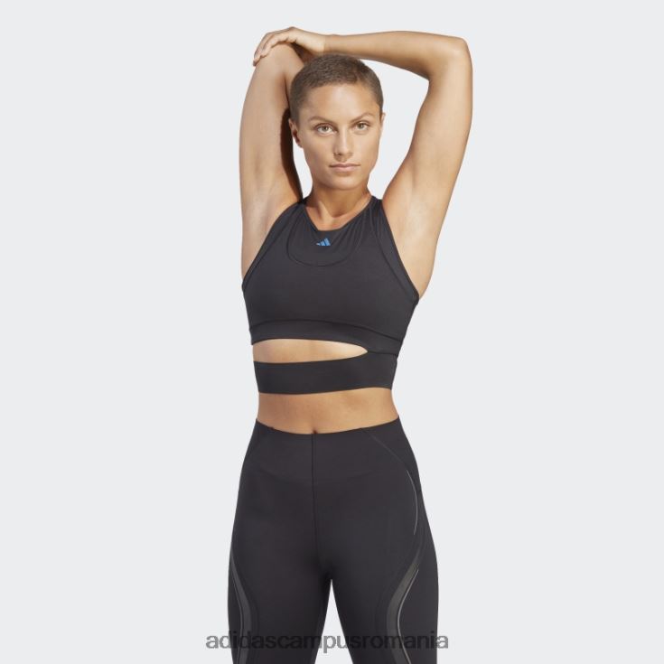 adidas campus romania crop crop de antrenament negru femei negru J266N217113