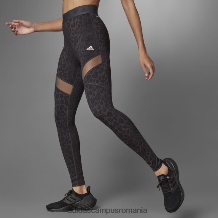 adidas campus romania dresuri lungi multicolore hyperglam cu talie mare femei multicolor/carbon J266N23736