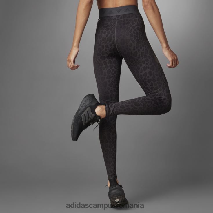 adidas campus romania dresuri lungi multicolore hyperglam cu talie mare femei multicolor/carbon J266N23736