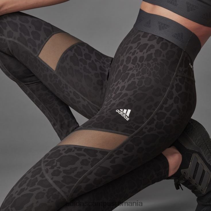 adidas campus romania dresuri lungi multicolore hyperglam cu talie mare femei multicolor/carbon J266N23736