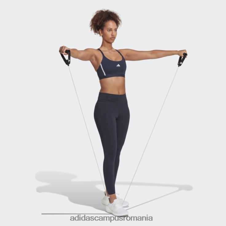 adidas campus romania elemente esențiale pentru antrenament, jambiere 7/8 cu talie înaltă, cerneală adidas femei cerneală J266N29534