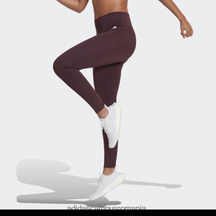adidas campus romania esențiale pentru antrenament jambiere 7/8 cu talie înaltă maro femei maro J266N28983