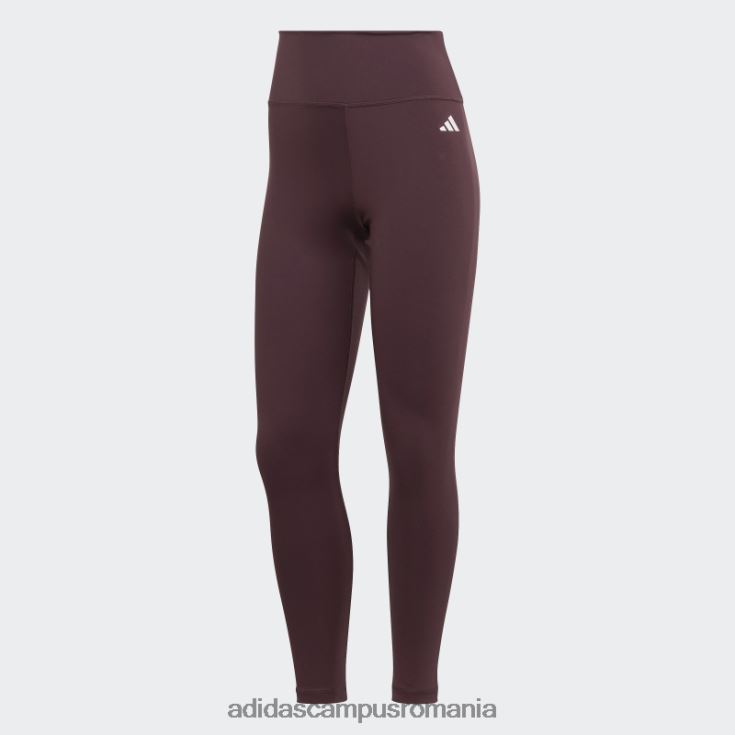adidas campus romania esențiale pentru antrenament jambiere 7/8 cu talie înaltă maro femei maro J266N28983