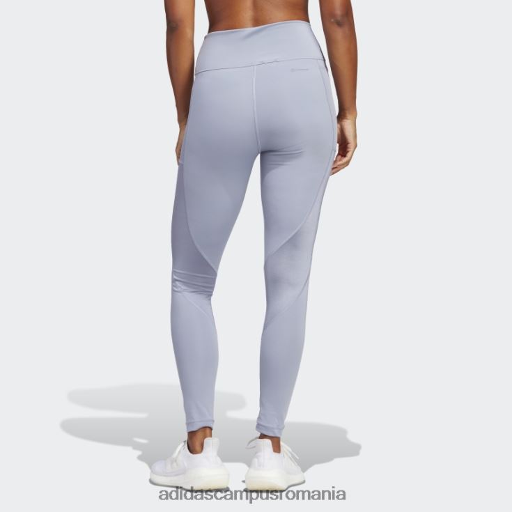 adidas campus romania esențiale trenului violet argintiu jambiere 7/8 de mare intensitate femei violet argintiu J266N29749