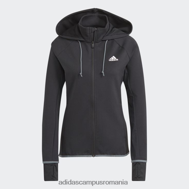 adidas campus romania femei de culoare concepute pentru a se muta în mod aeroready cu fermoar complet femei alb negru J266N23757
