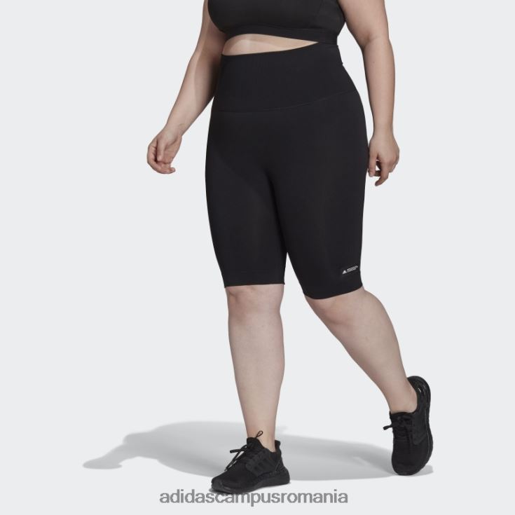adidas campus romania formotion sculpt biker colanti scurti (plus marime) negri femei negru J266N210646